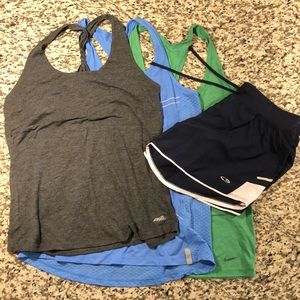 Tank Tops/Short Nike Under Armoir Champion Avia